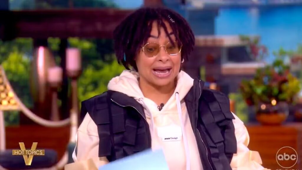 ‘The View’ Guest Host Raven-Symoné Side Eyes JD Vance for Insisting He’s Not Gay After a Joke: ‘No One Asked’