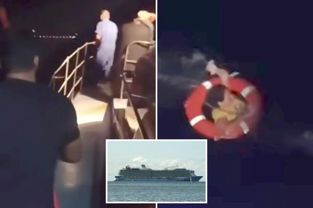 Bizarre reason woman went overboard on a Royal Caribbean cruise ship revealed