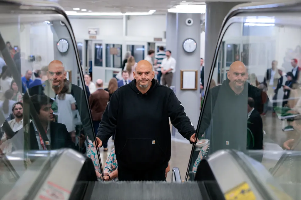 Trump's comments come as Fetterman has repeatedly broken with Democrats on key issues, including the Iran war and immigration, although he continues to vote with his party the vast majority of the time.