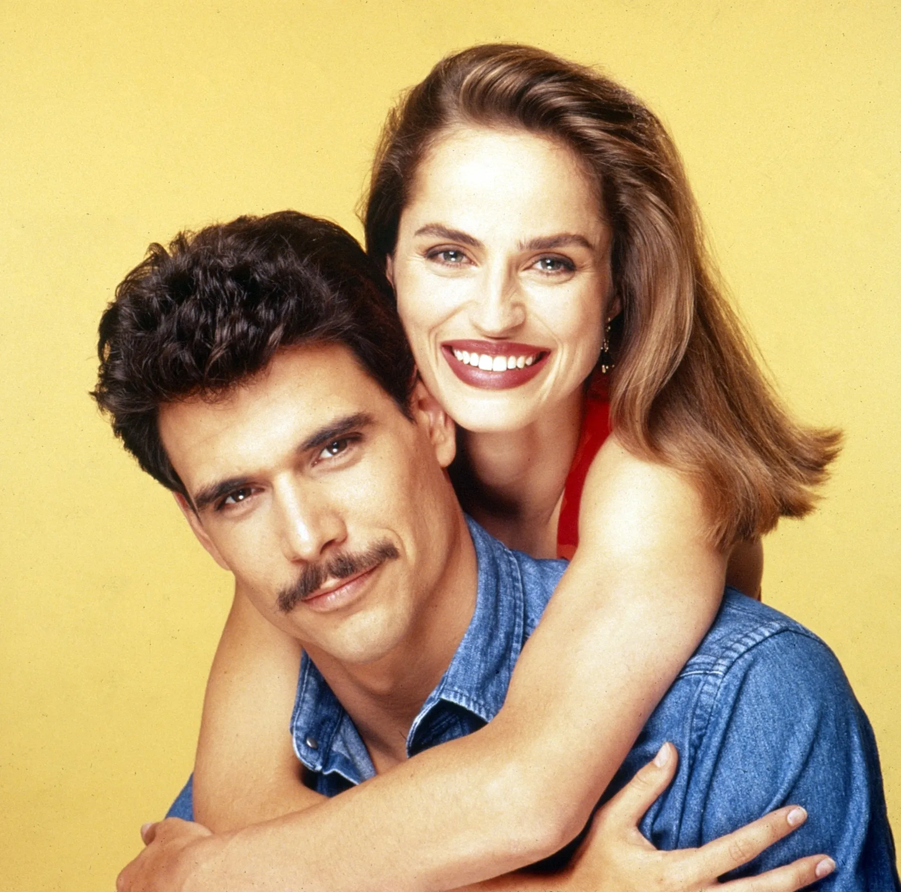 Robert Kelker-Kelly and Crystal Chappell in a promotional portrait for Days of Our Lives.