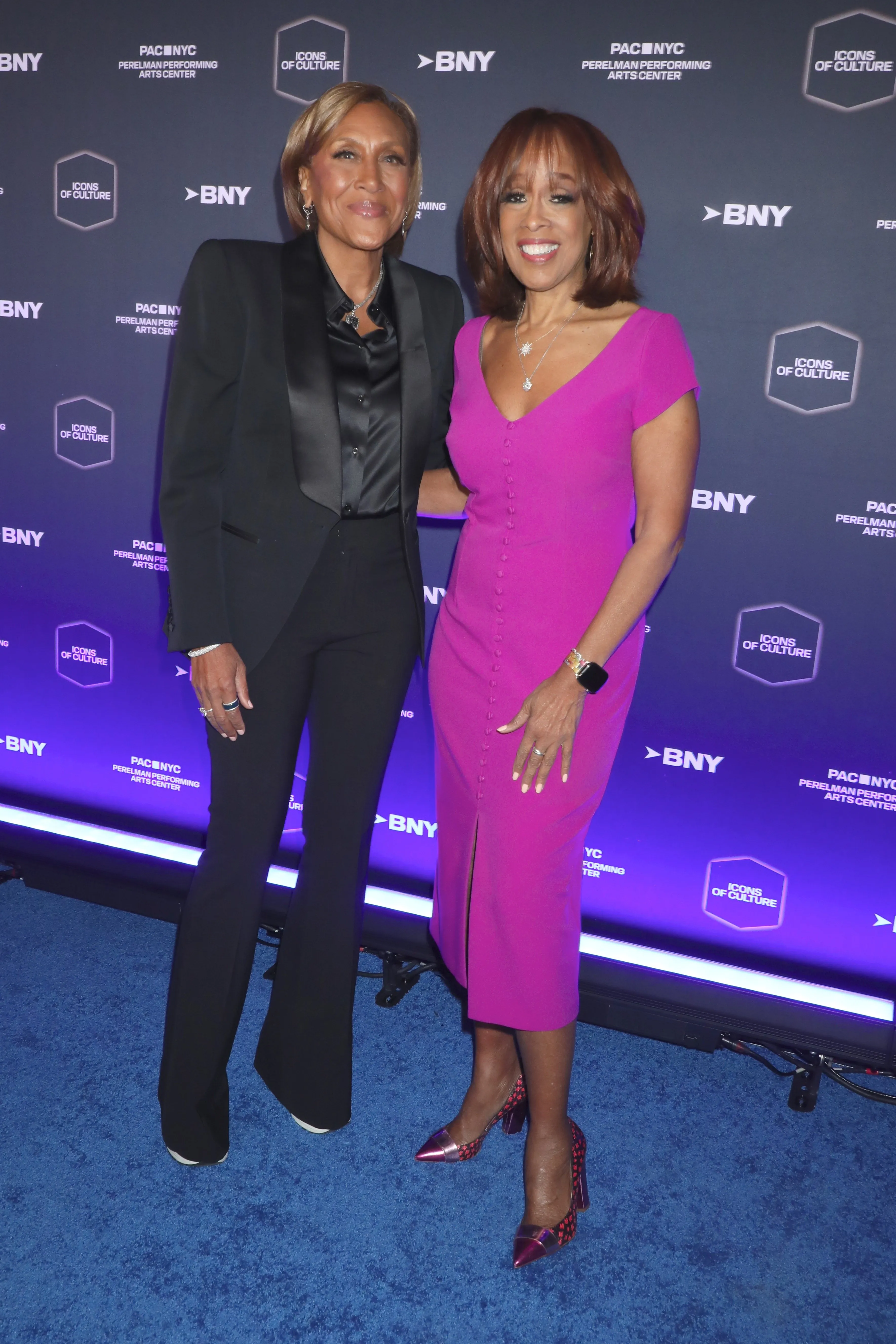 Robin Roberts and Gayle King.