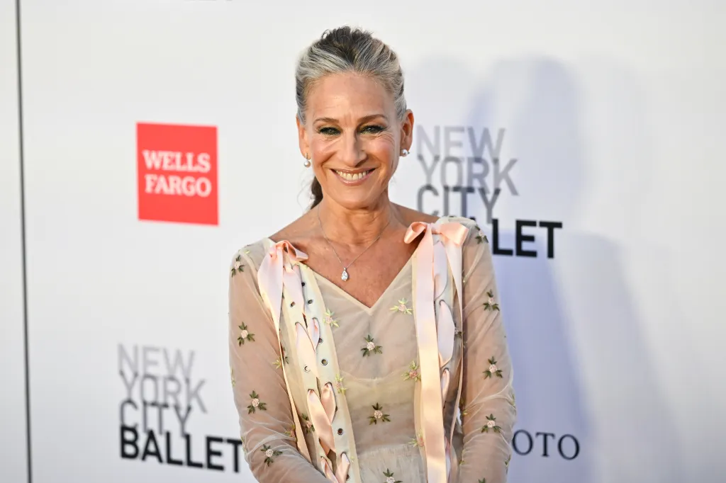 Sarah Jessica Parker attending the New York City Ballet Fall Fashion Gala.