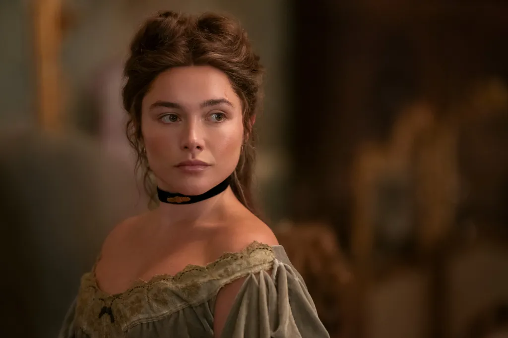 Florence Pugh in a scene from