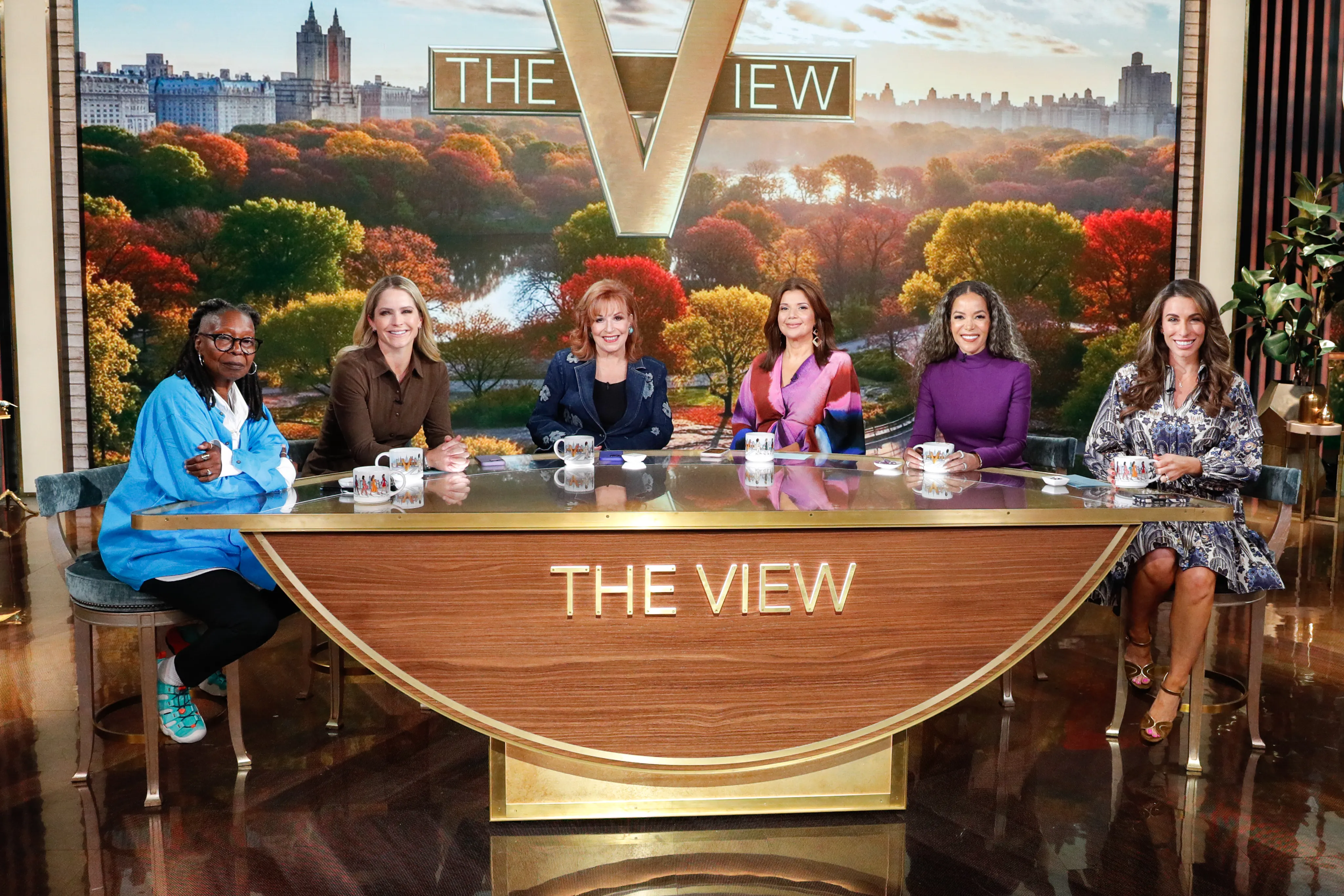 The co-hosts of 