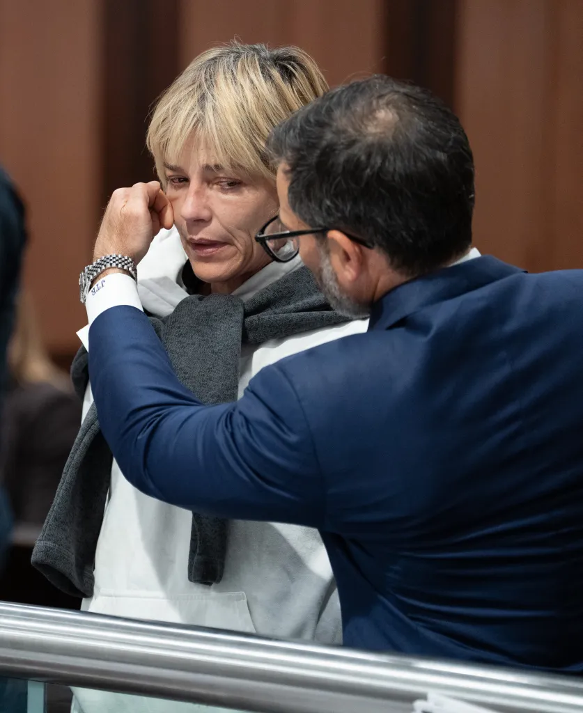 Selma Blair appears in Queens Criminal Court in Queens, New York.