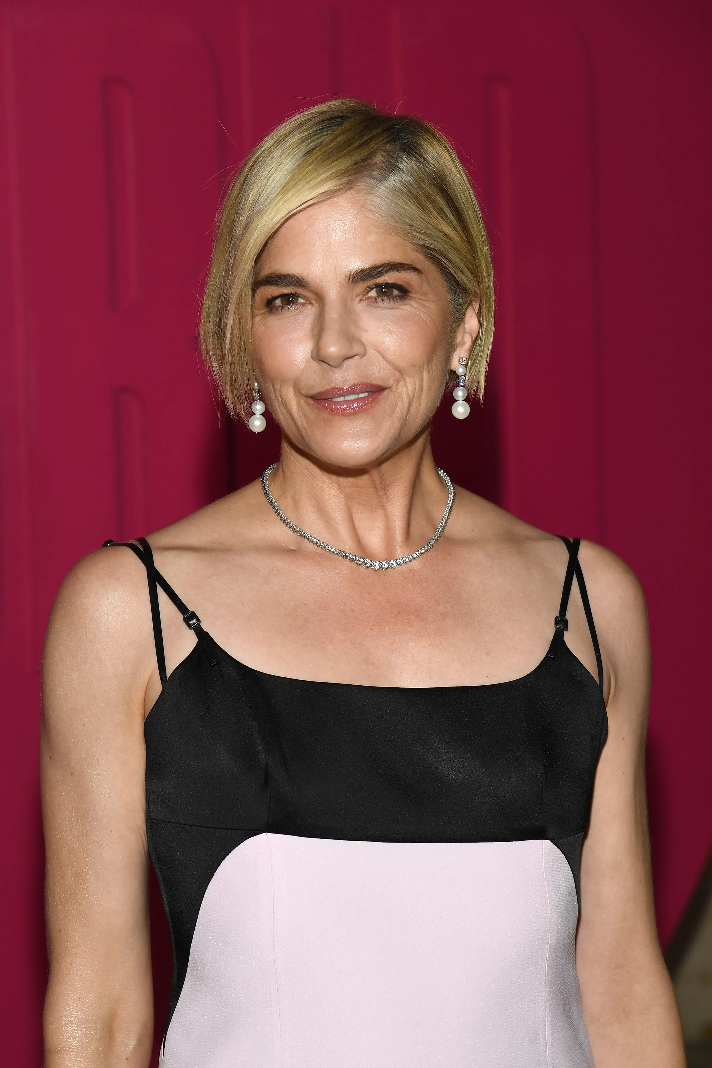 Selma Blair at the Elle World Official Photocall.
