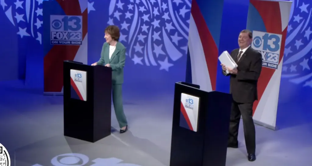 Senator Susan Collins and Troy Jackson face off in the CBS13/FOX23 U.S. Senate debate.