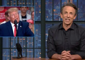 Seth Meyers Drags Trump’s ‘Pathetic’ Hope for a Second Nobel to Be Handed Out Just for Him