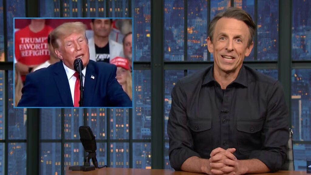 Seth Meyers Drags Trump’s ‘Pathetic’ Hope for a Second Nobel to Be Handed Out Just for Him