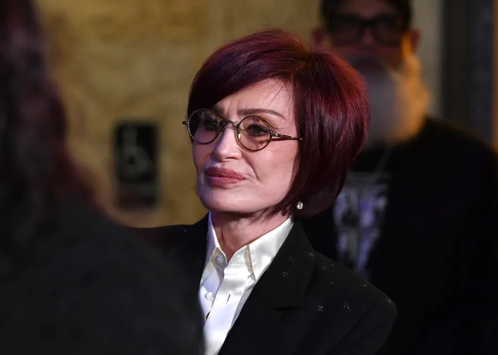 Sharon Osbourne attends the world premiere of 
