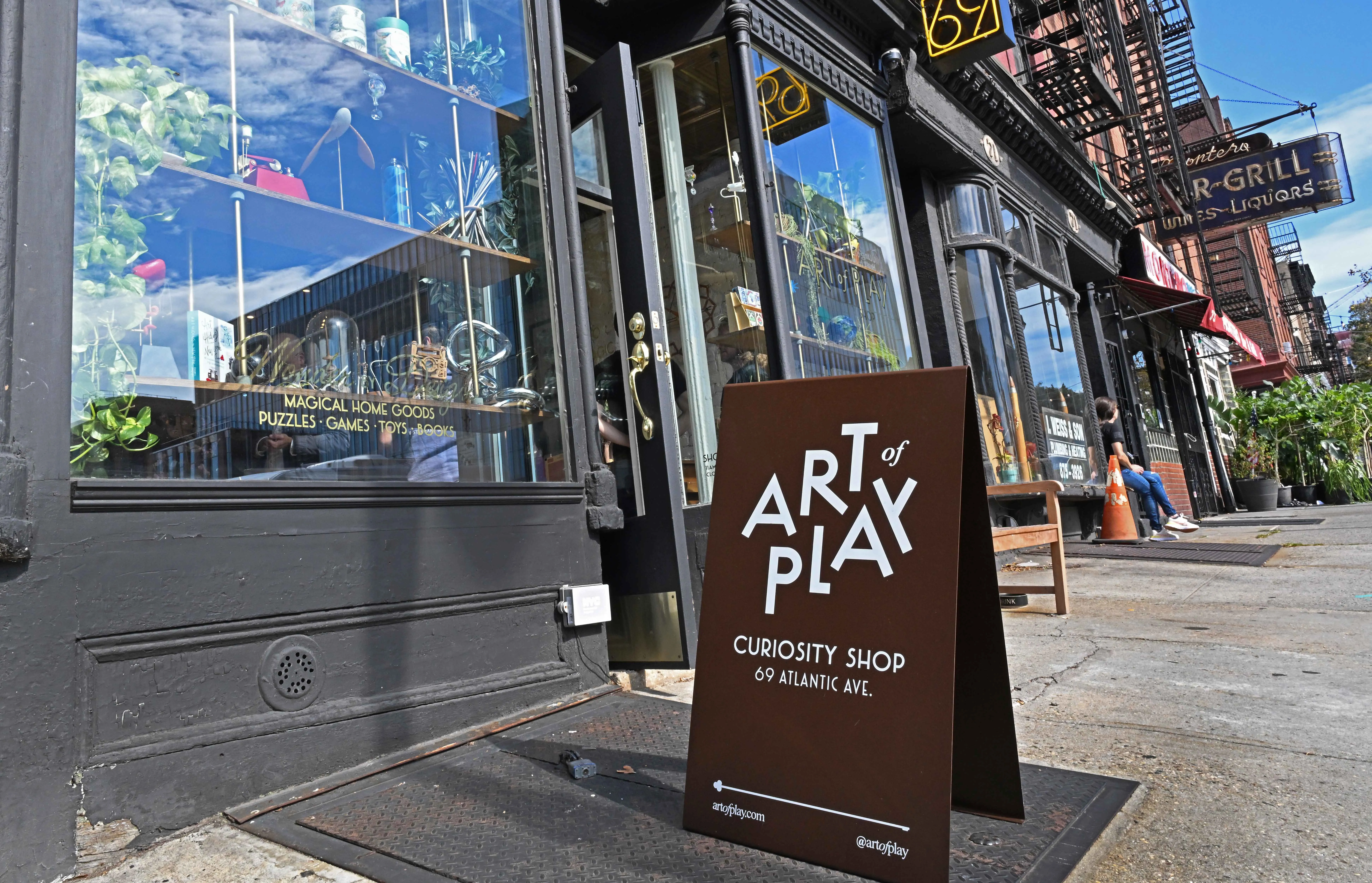 The Art of Play store in Brooklyn Heights.