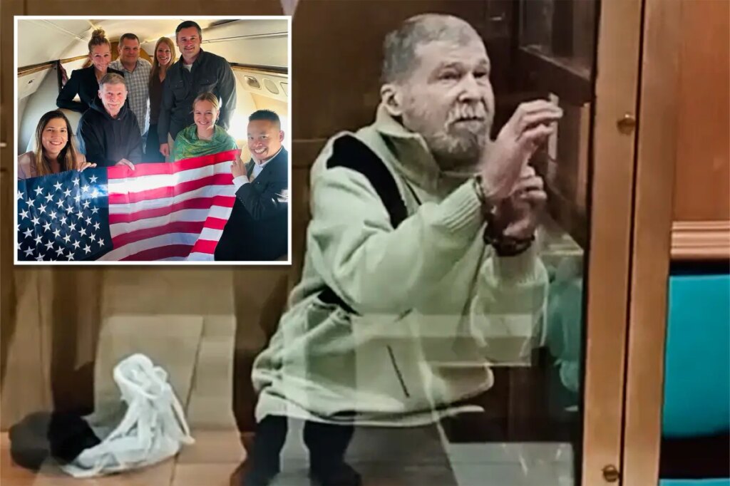 Sister of American held in Russia says he didn’t know he was being released until he saw US flag