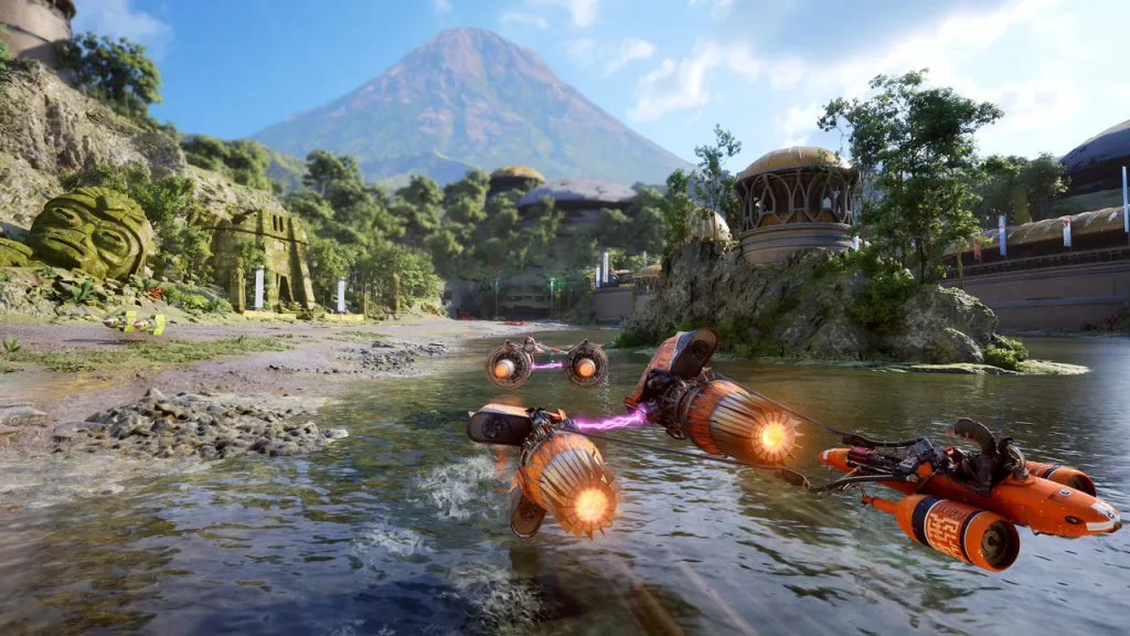 Star Wars Galactic Racer Gameplay