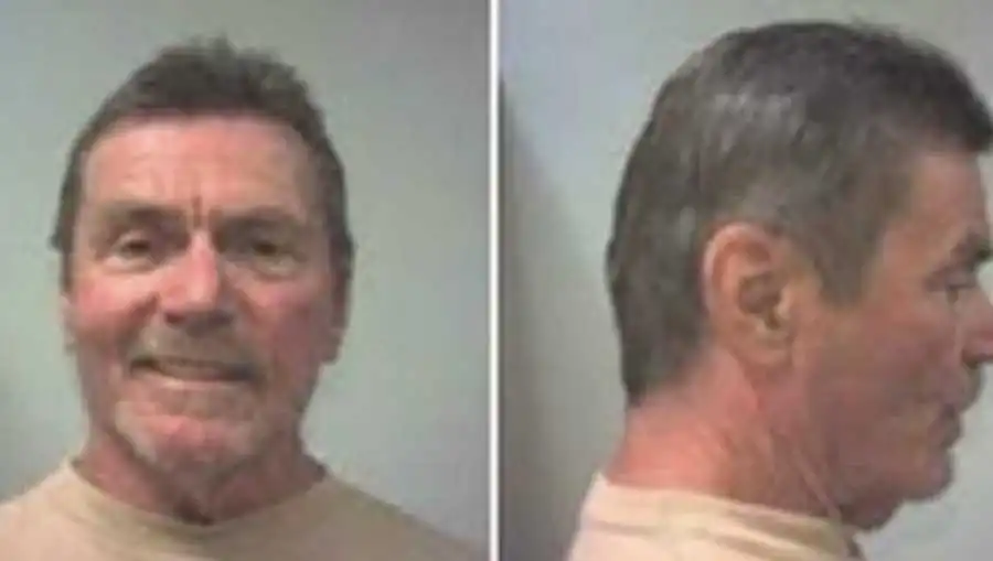 Collage of mugshots showing front and profile views of Michael Thomas Cheek.