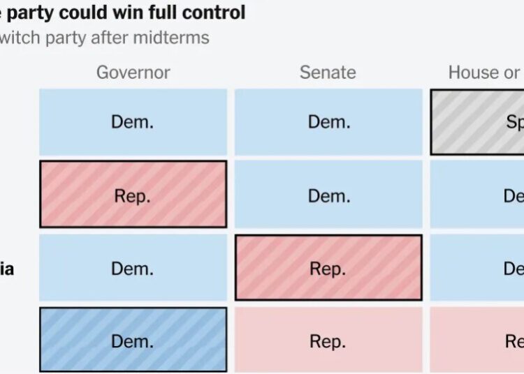 These Legislatures Could See Big Changes in November