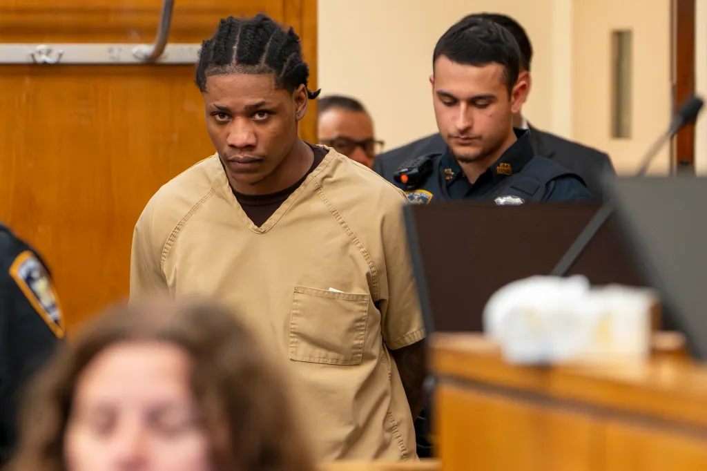 Christian Aybar appears in court in connection with the alleged shooting of an off-duty Customs and Border Protection Officer.