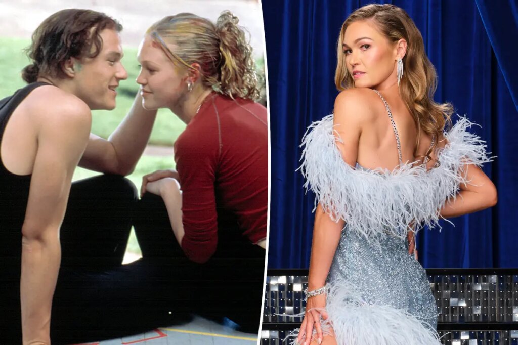 Julia Stiles honors late ‘10 Things I Hate About You’ co-star Heath Ledger in heartfelt ‘DWTS’ tribute