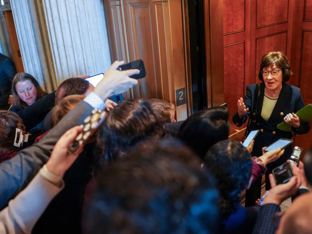 ‘You can’t make it up’: Social media pounces on Trump’s last-minute move for Susan Collins