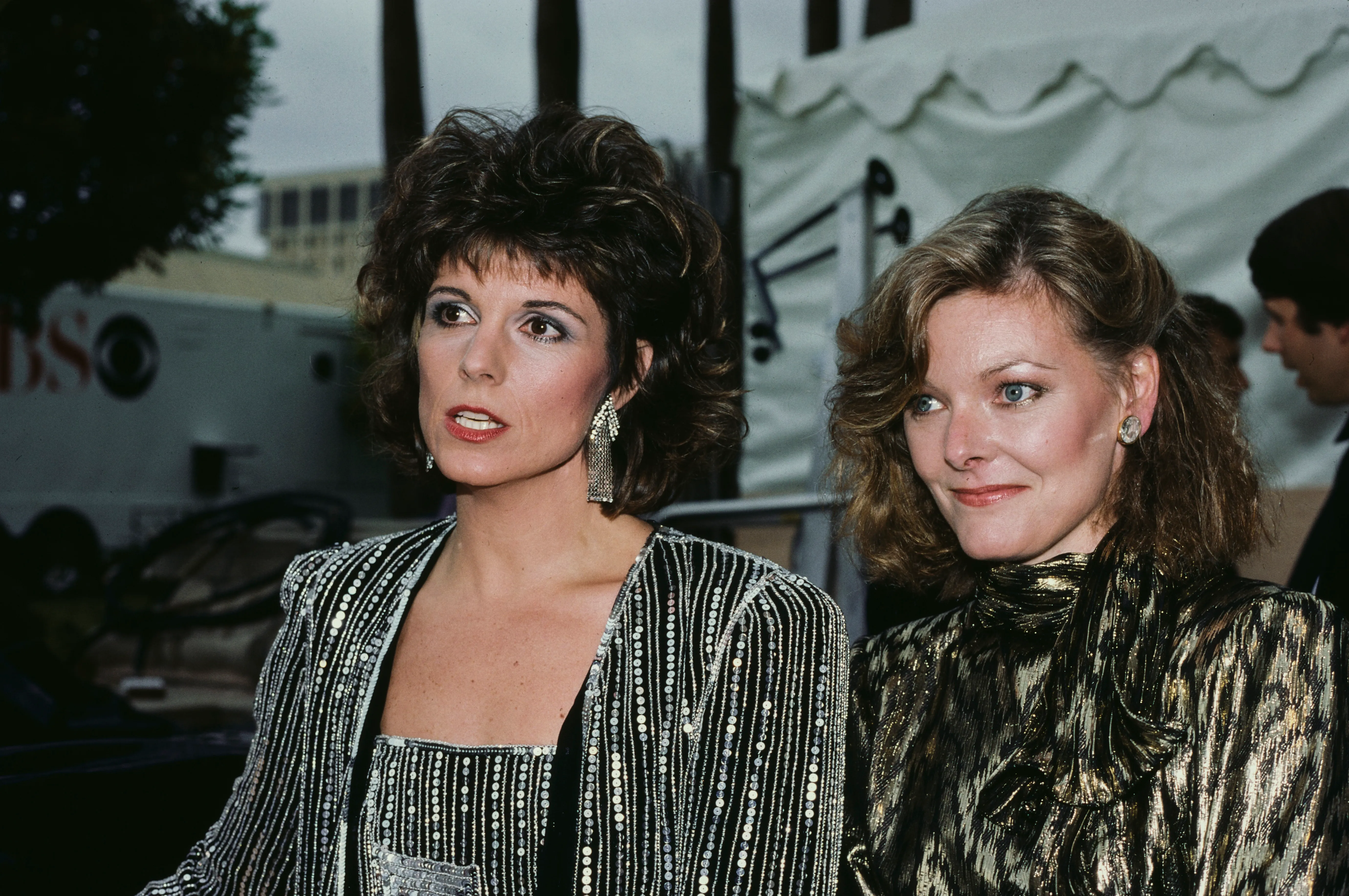 Susan Saint James and Jane Curtin attend an event.