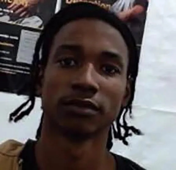Photo of Dangelo Rafael Jean Caraballo, a suspect in the attempted robbery and stabbing of an off-duty NYPD detective.