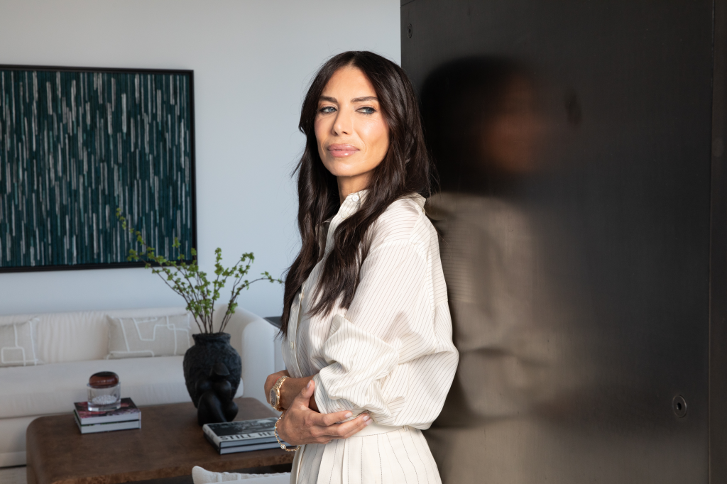 Tanya Zuckerbrot in her Midtown apartment.