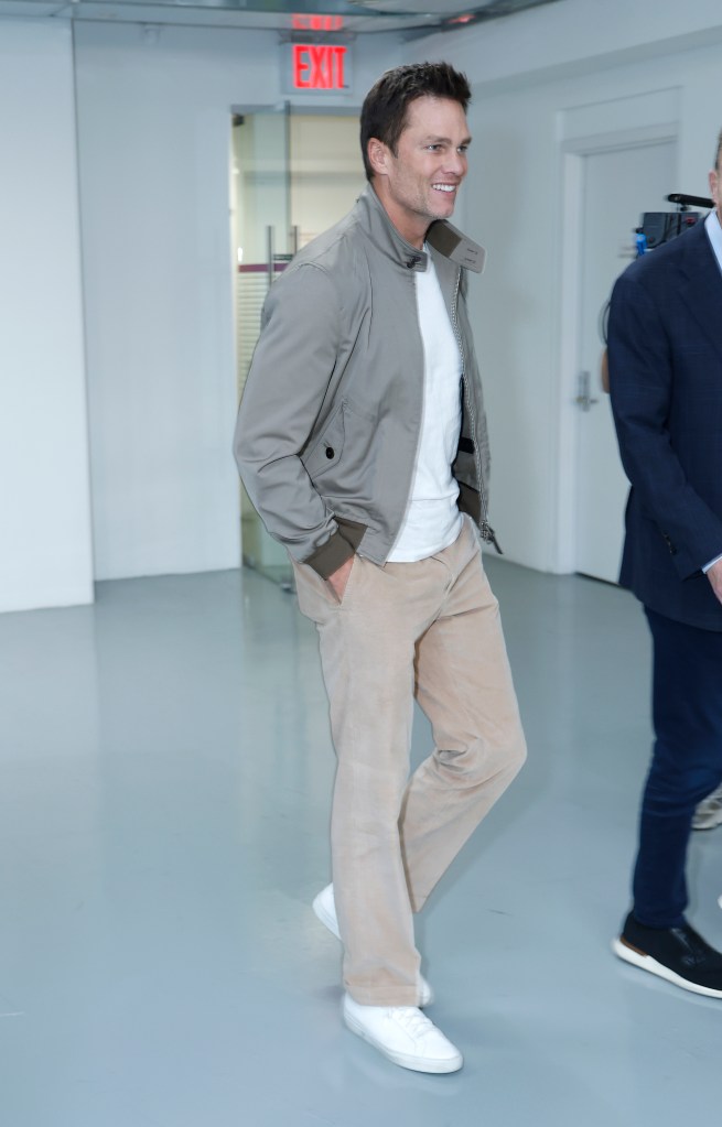 Tom Brady attending Zeta Live.
