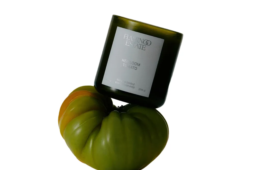 hierloom tomato candle