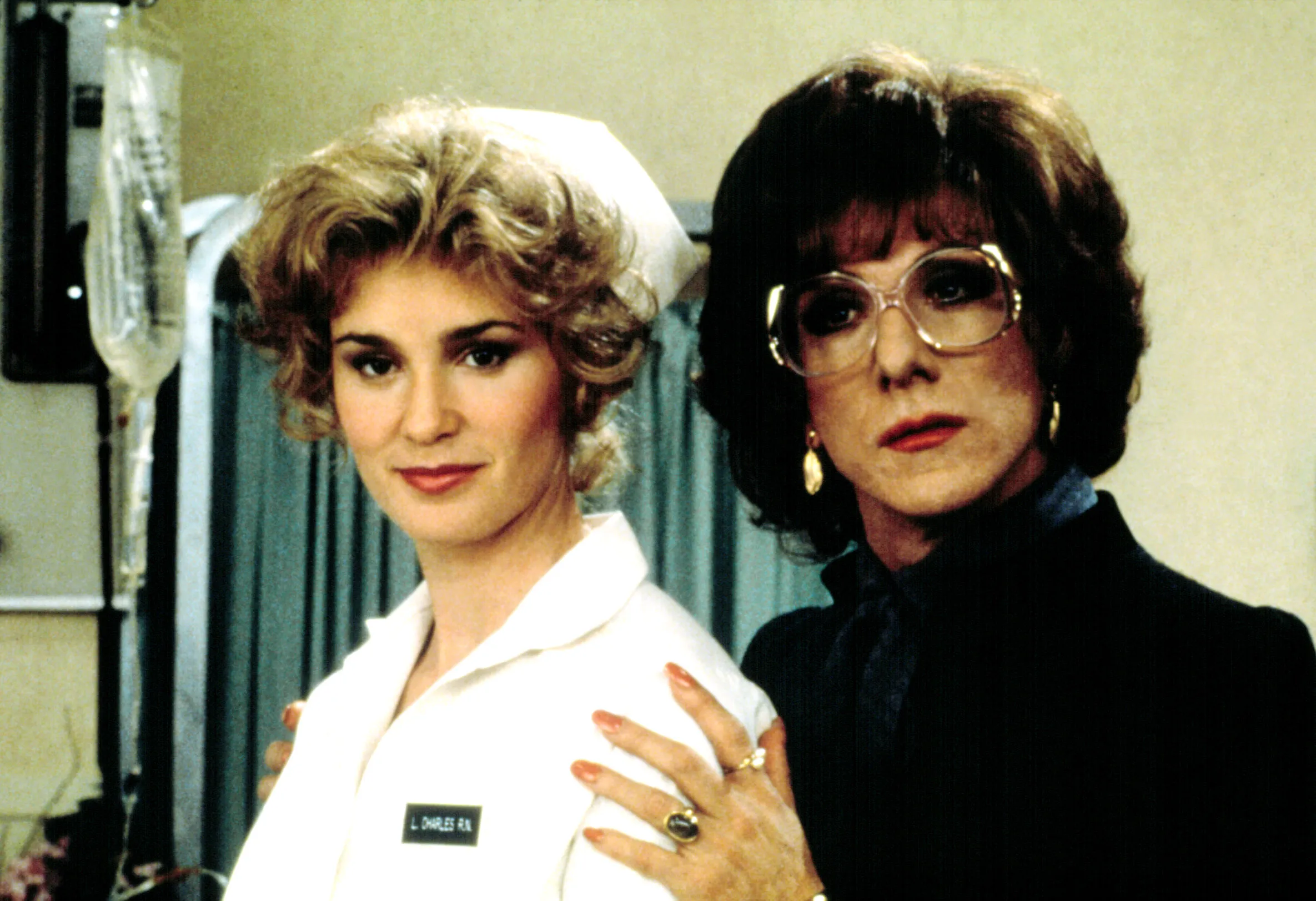 Jessica Lange, Dustin Hoffman.