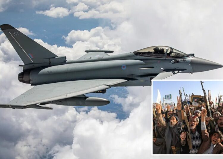 UK will deploy Typhoon fighter jets to defend Saudi Arabia from Houthi attacks