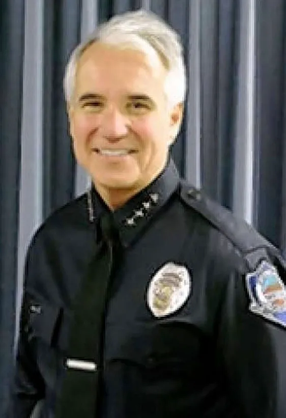 Mesa, Ariz., police chief George Gascon in police uniform.