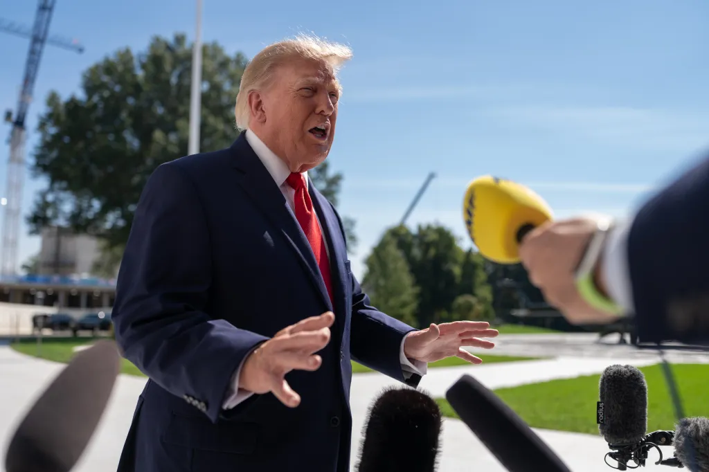Asked if the US would retaliate against Tehran if it was behind the attack, Trump said, “Oh they’ll be hit, very hard, don’t worry.”