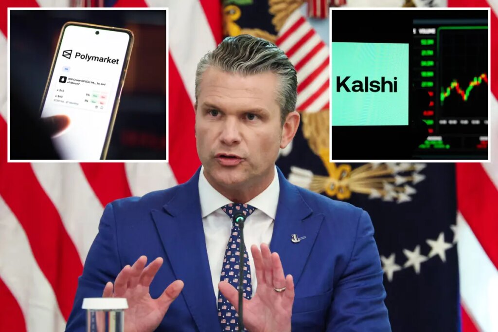 Hegseth prohibits troops from using ‘nonpublic information’ to bet on prediction markets in new directive