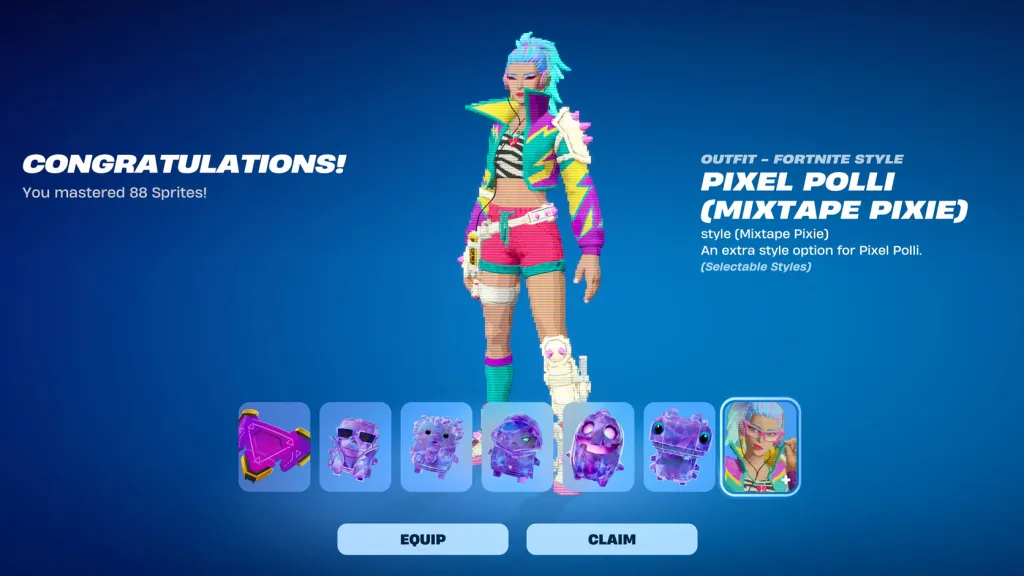 Unlocking Quack Sprites in Fortnite