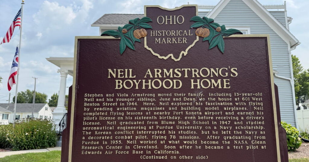 Retired pilot helps historical society buy Neil Armstrong’s boyhood home for tours