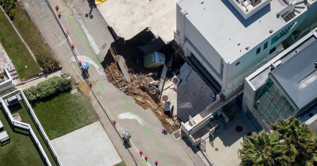 Nicolas Cage battles sinkhole that threatened his Malibu home