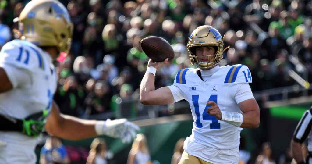 UCLA’s unlikely starting quarterback never stopped believing in himself