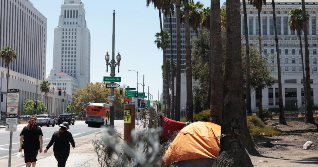 L.A. city and county fend off a court battle over homeless services