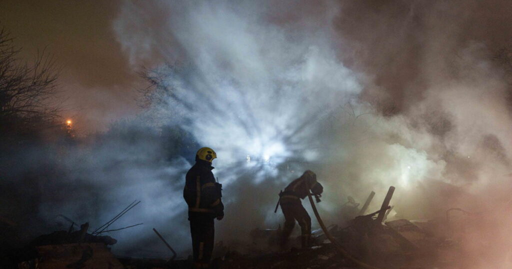 Russian missiles pound Kyiv as Moscow says over 800 Ukrainian drones downed