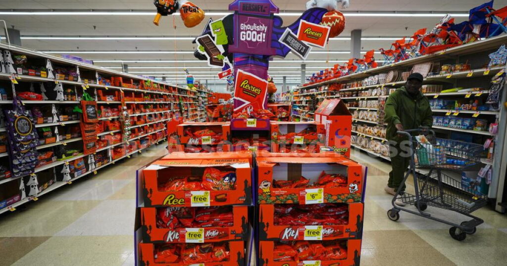 Halloween candy sales are off to a slow start amid high chocolate prices and affordability concerns