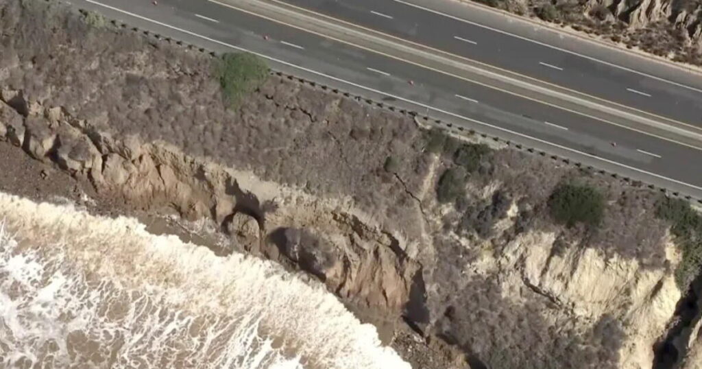 Huge crack along PCH near Laguna Beach will take at least $4 million to fix, officials say