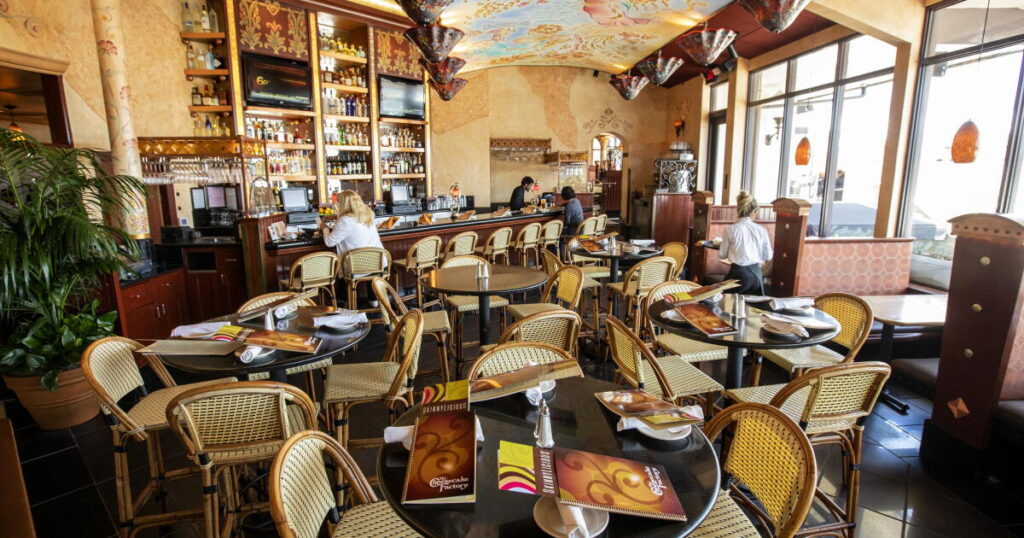 The Cheesecake Factory is a punchline. But it’s also the California dream