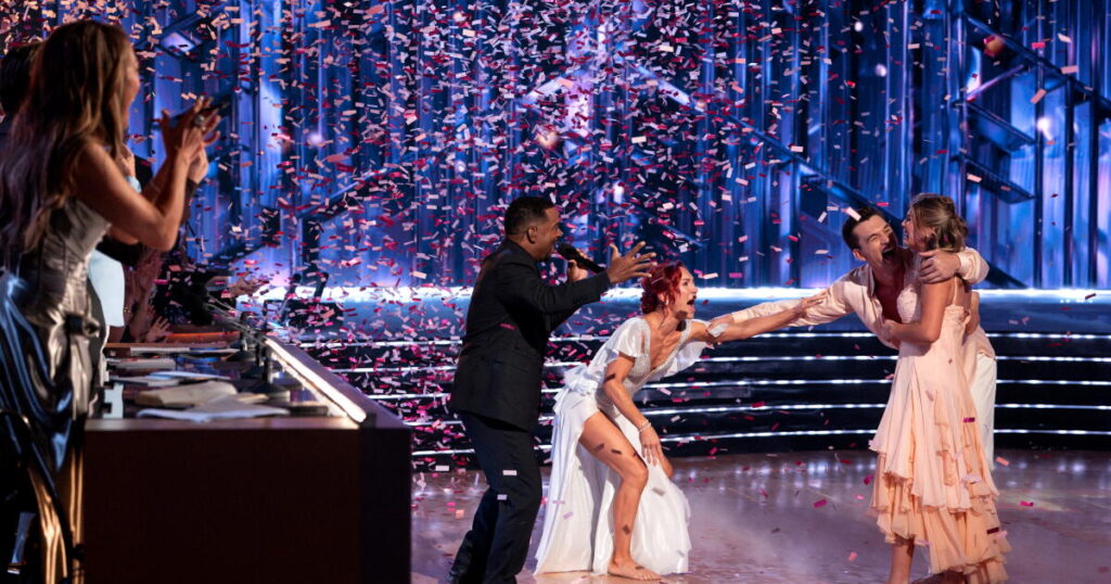 Tyler Cameron and Tate Madden reveal they’re expecting a baby on ‘Dancing With the Stars’