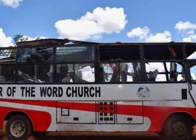 Bus crash in Kenya kills 22 near the site of a previous fatal accident