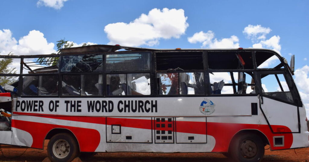 Bus crash in Kenya kills 22 near the site of a previous fatal accident