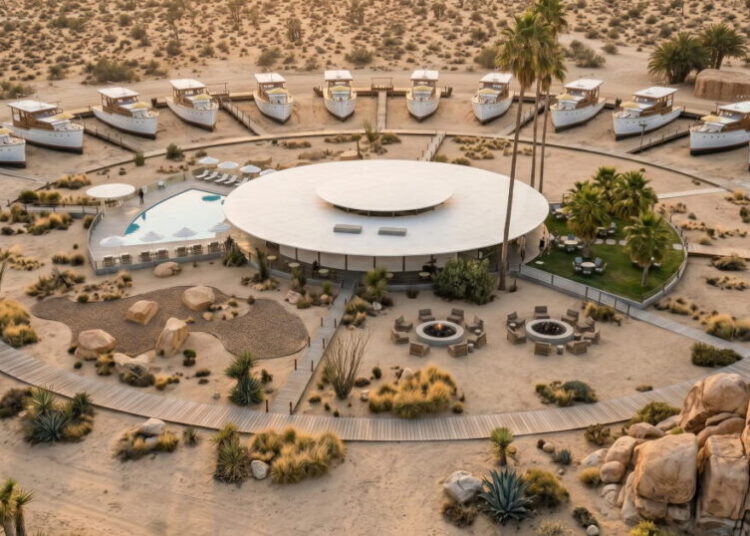 They’re building a ‘sandlocked yacht club’ in Joshua Tree — and it looks otherworldly