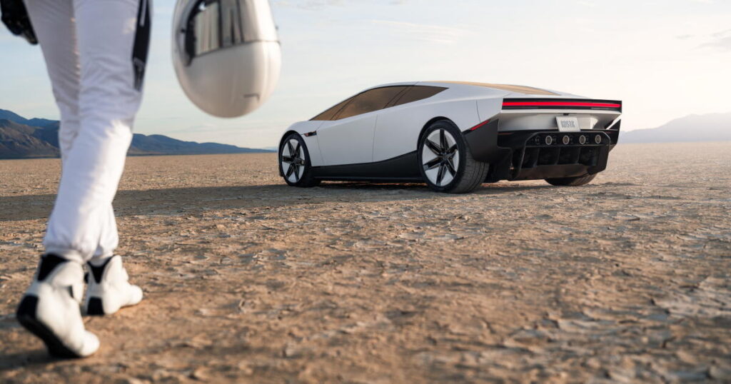 Elon Musk just showed off a flying car. Here’s what to know about the Tesla Roadster