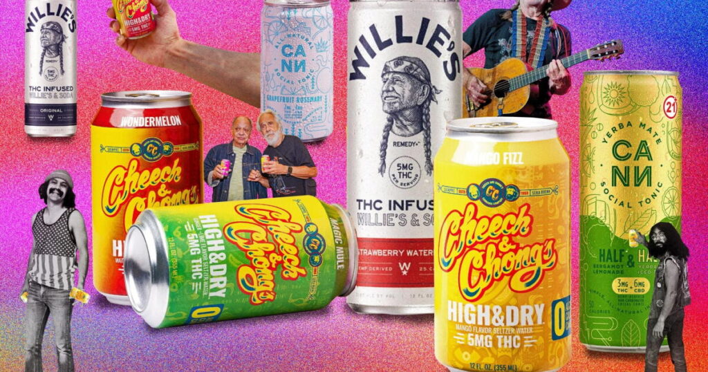 An existential threat to THC drinks pits Willie Nelson against Mitch McConnell