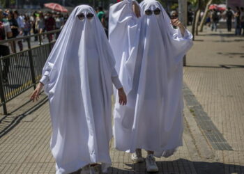 If 44% of Americans believe in ghosts, is Halloween still harmless fun?