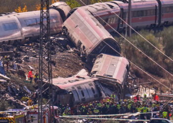 At least 68 dead in Spain after one high-speed train slams into another stopped on tracks