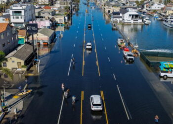 SoCal coast braces for more flooding as El Niño’s high tides break records
